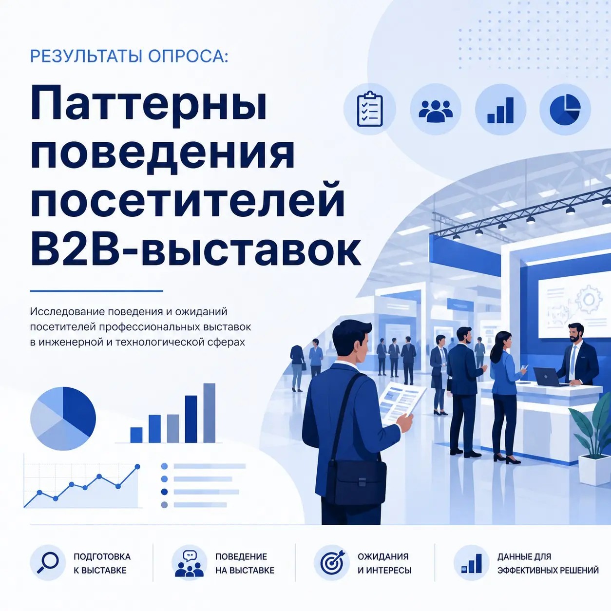 Паттерны поведения посетителей B2B-выставок | Сетка — социальная сеть от hh.ru