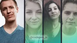 Stripe Sessions style Flex Carousel — слайдер с эффектом увеличения картинки. Реализована с помощью CSS и JS
https://codepen.io/simeydotme/pen/gOBMZMe | Сетка — социальная сеть от hh.ru