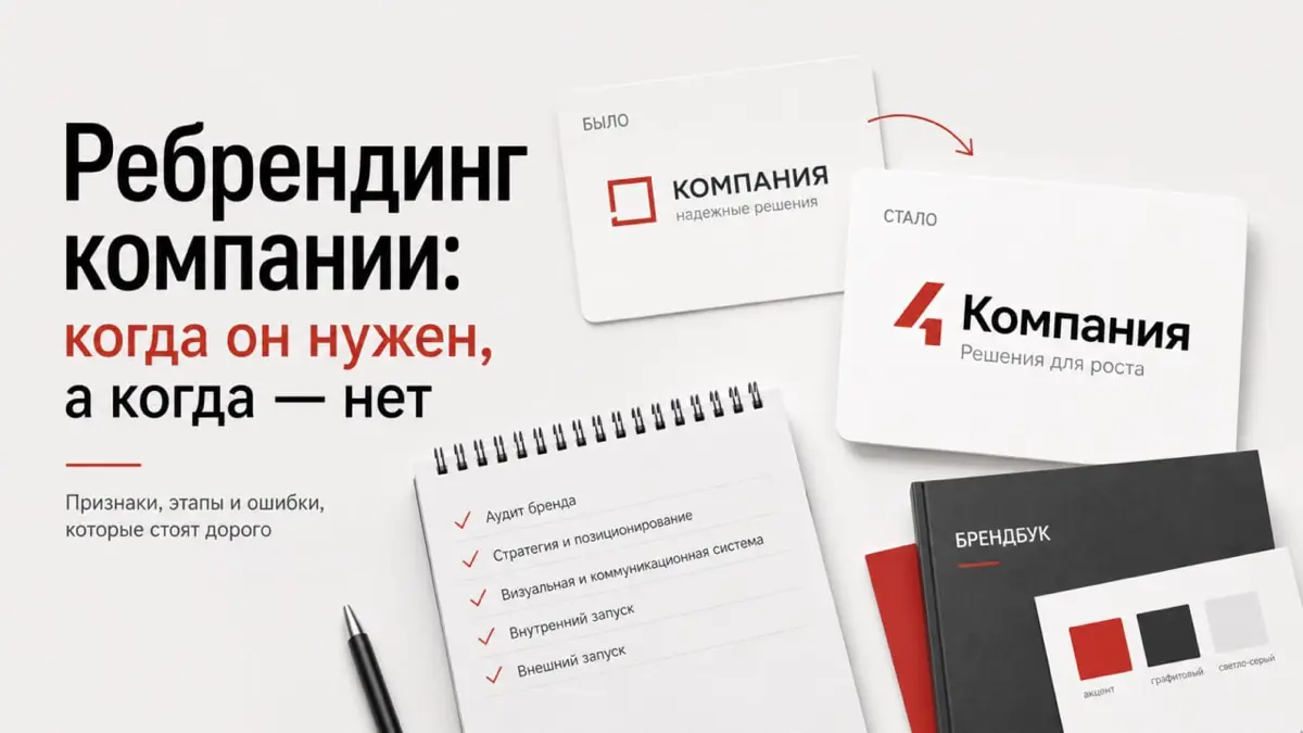 Ребрендинг часто воспринимают как смену логотипа или попытку «освежить» визуал | Сетка — социальная сеть от hh.ru