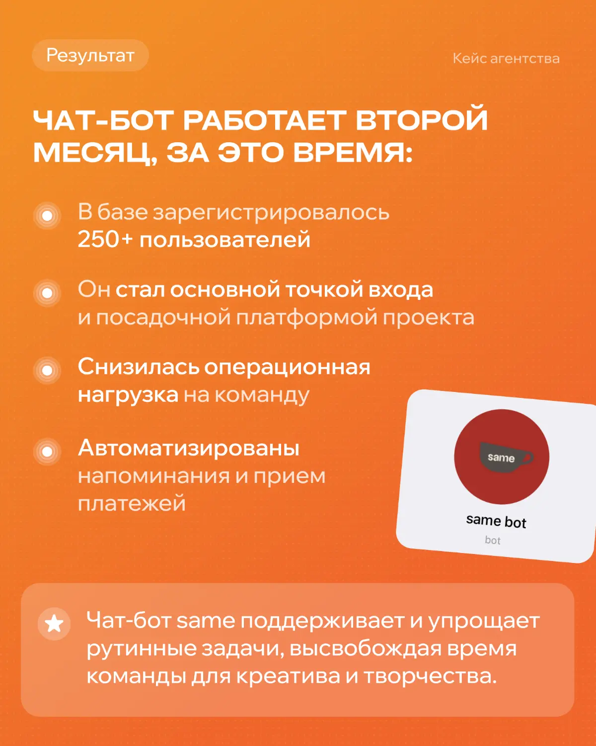 Бот вместо сайта | Сетка — социальная сеть от hh.ru