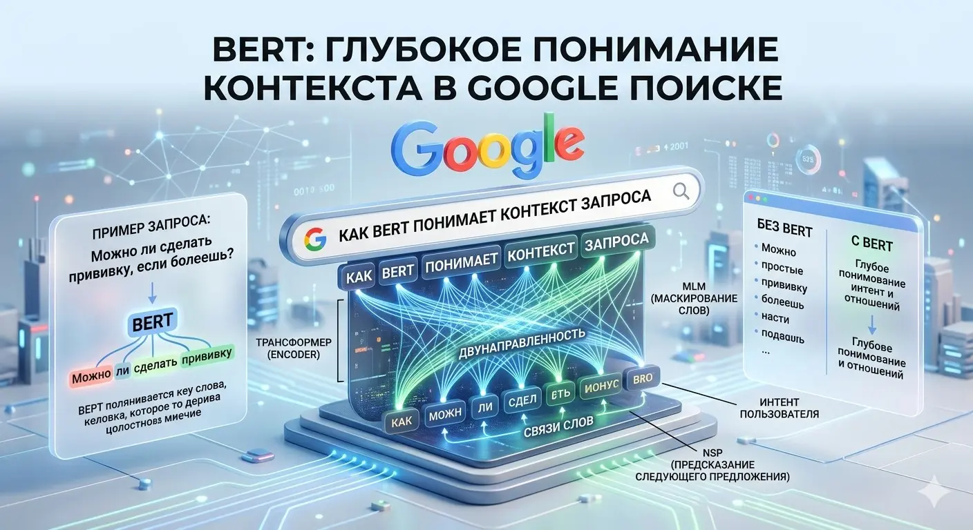 BERT: что это и почему важно для SEO | Сетка — социальная сеть от hh.ru