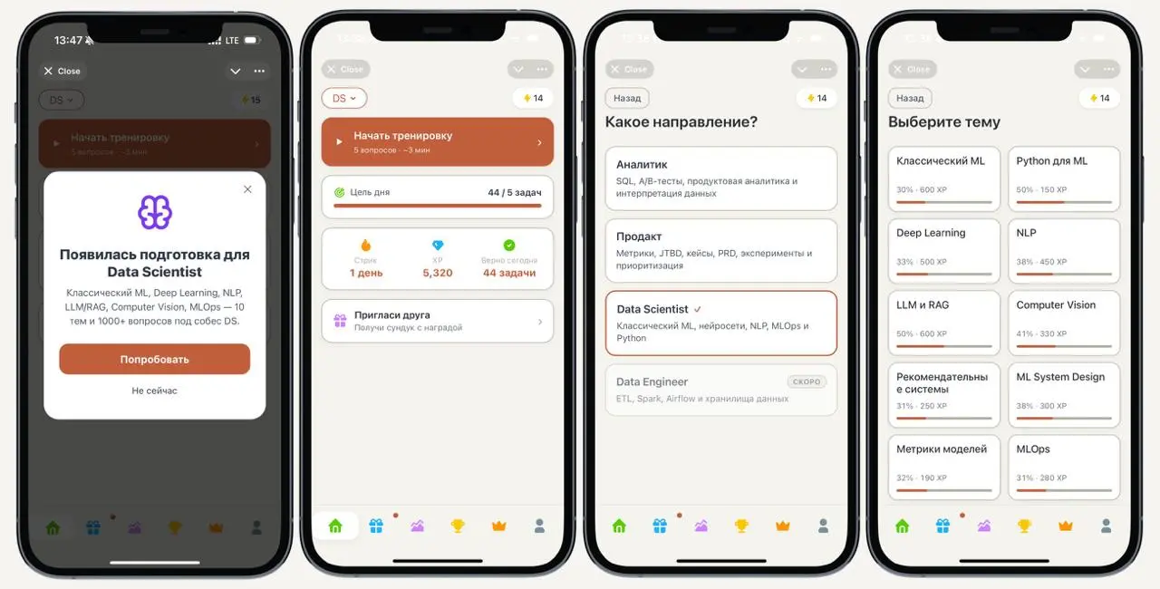 🌟🌟🌟 Новое направление: Data Science
Продолжаем расширять набор профессий | Сетка — социальная сеть от hh.ru