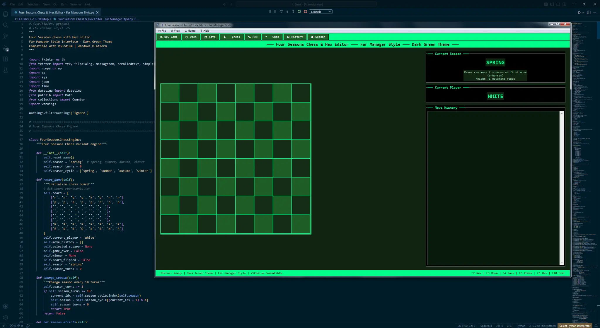 Four Seasons Chess | Сетка — социальная сеть от hh.ru