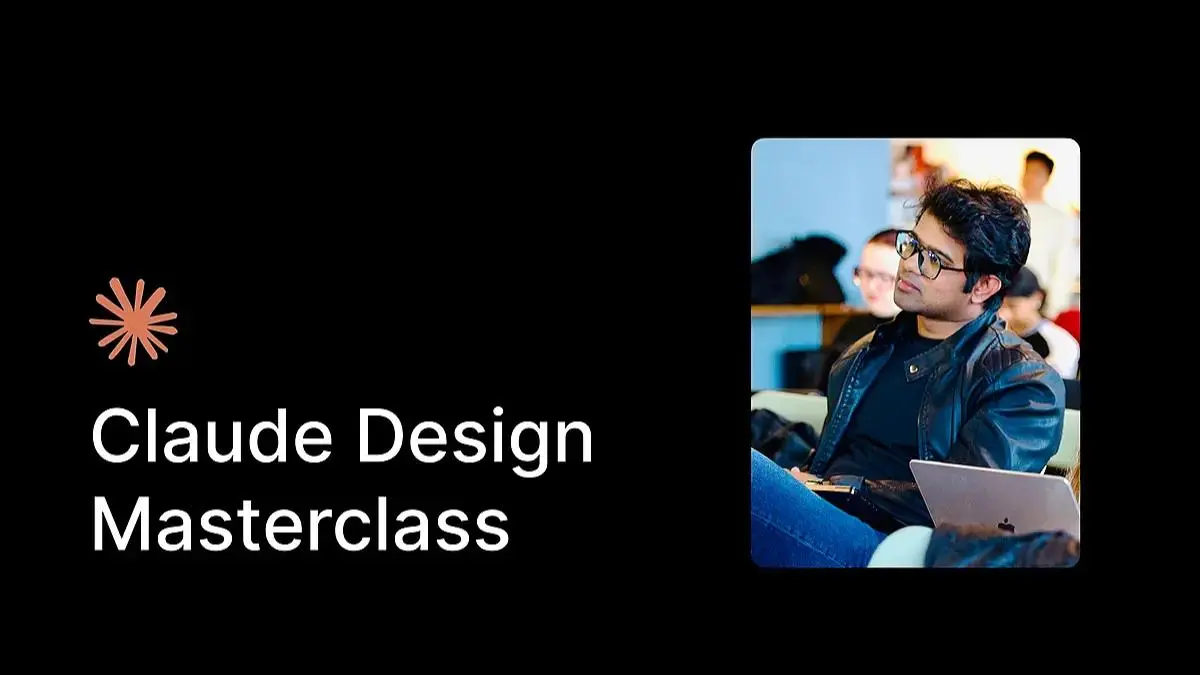 Claude Design Masterclass — онлайн-мастеркласс от Maven
🦄 John Rodrigues, founder of AI Design Academy, AI Native Product Designer at JPMorgan Chase
💡 Быстрый вход в Claude Design: покажут, как устрое... | Сетка — социальная сеть от hh.ru