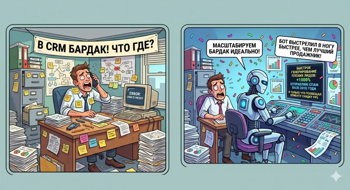 ИИ в продажах: автоматизируем хаос? | Сетка — социальная сеть от hh.ru