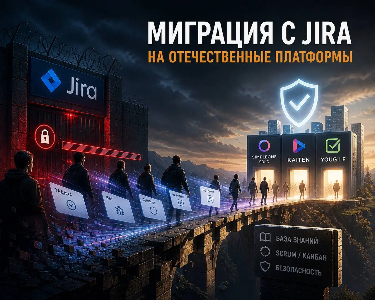 🪙 ⚙️ Российские компании активно мигрируют с Jira на отечественные платформы
Санкционные ограничения делают использование Jira небезопасным, поэтому бизнес массово переходит на российские аналоги, так... | Сетка — социальная сеть от hh.ru