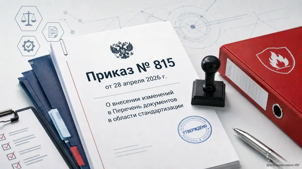 Росстандарт утвердил изменения в перечень документов по стандартизации в области пожарной безопасности
Федеральное агентство по техническому регулированию и метрологии выпустило Приказ от 28 апреля 20... | Сетка — социальная сеть от hh.ru