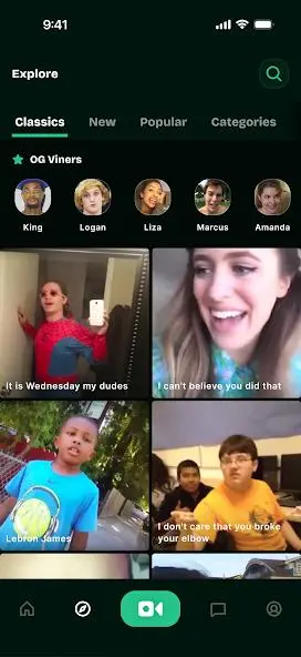 Vine официально вернулся. Пару дней назад приложение появилось в AppStore и Google Play | Сетка — социальная сеть от hh.ru