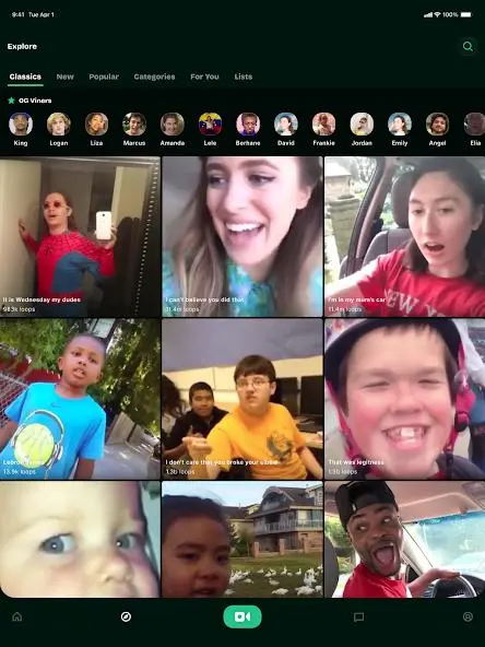 Vine официально вернулся. Пару дней назад приложение появилось в AppStore и Google Play | Сетка — социальная сеть от hh.ru