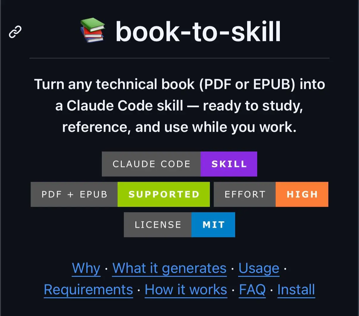 📚 Любые PDF и EPUB книги теперь можно превращать в скиллы для Claude Code в один клик — появился генератор скиллов на основе технических учебников и других книжек | Сетка — социальная сеть от hh.ru