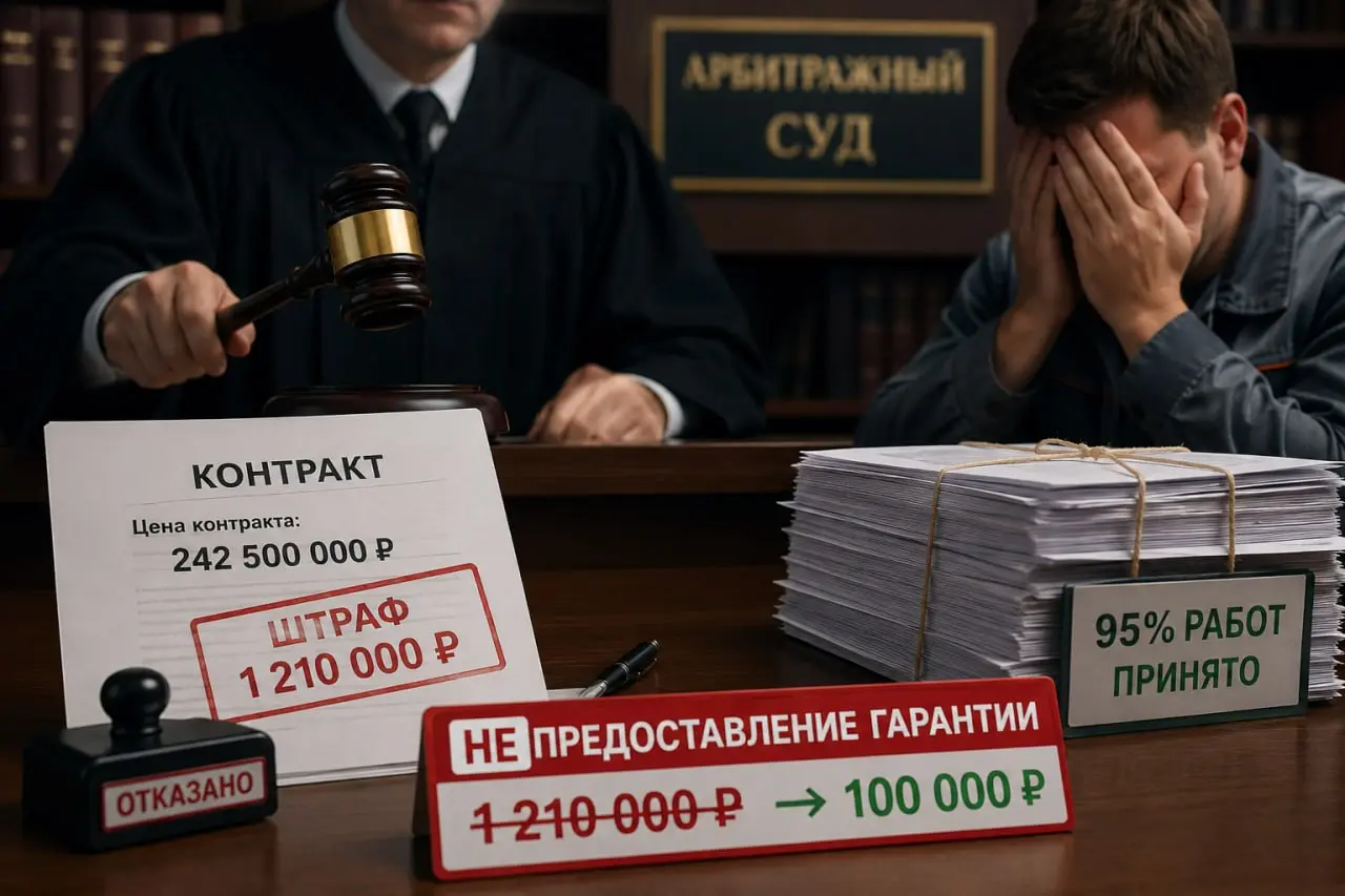 С 1,2 млн до 100 тысяч: суд объяснил, за что нельзя бить процентом от цены контракта
Иркутский университет расторг контракт с подрядчиком на капремонт общежития. Цена вопроса — 242,5 млн руб | Сетка — социальная сеть от hh.ru