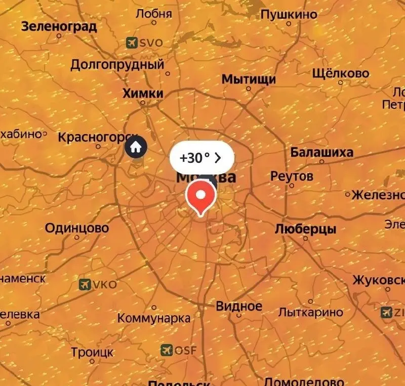 В Москве сейчас адское пекло: температура в столице поднялась до аномальных +30°C — это абсолютный температурный рекорд для начала мая. | Сетка — социальная сеть от hh.ru