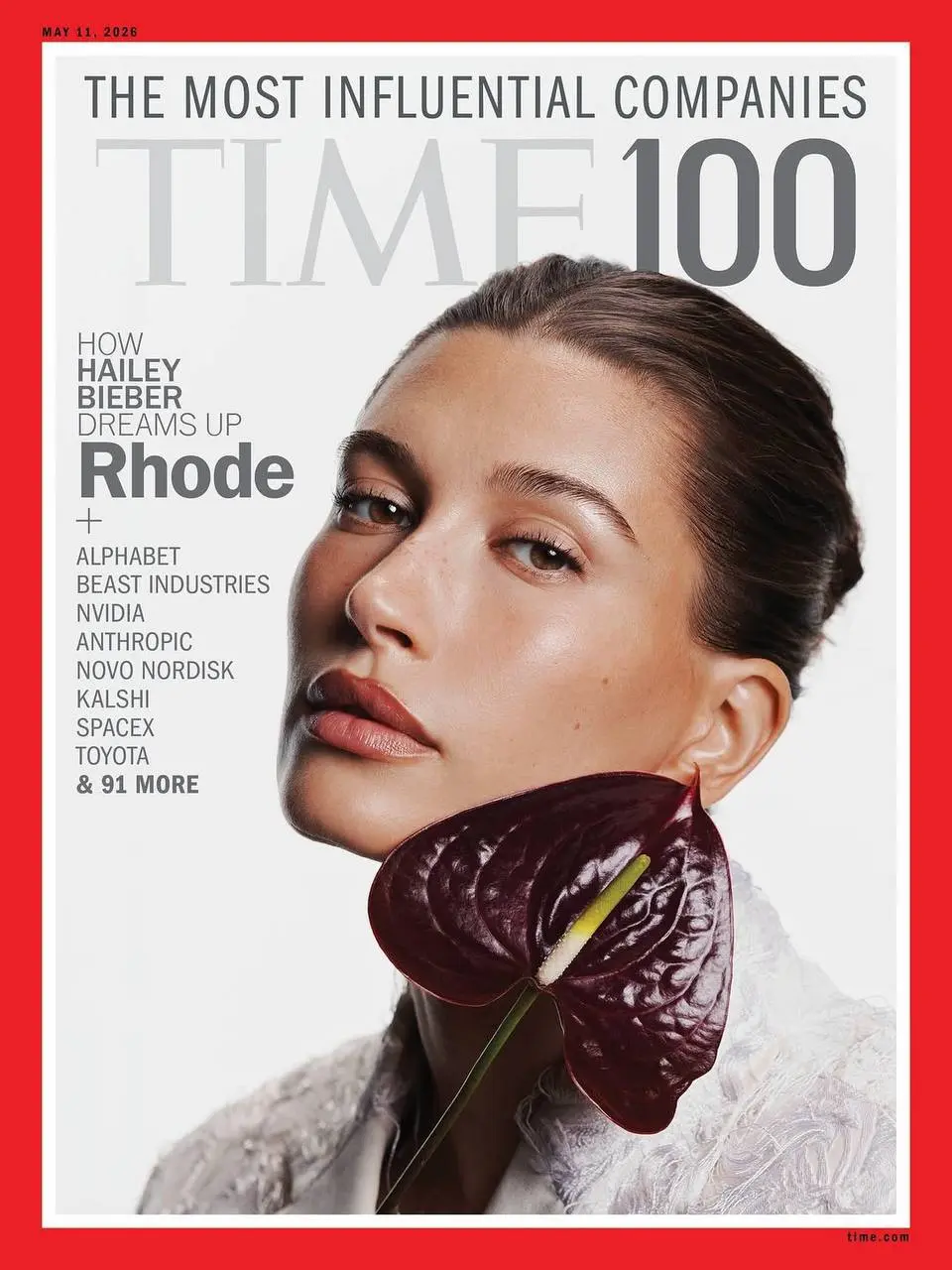Хейли Бибер на обложке TIME
Тема номера – рейтинг топ-100 самых влиятельных людей мира
И Хейли, мамочка в декрете, уже здесь, на обложке | Сетка — социальная сеть от hh.ru