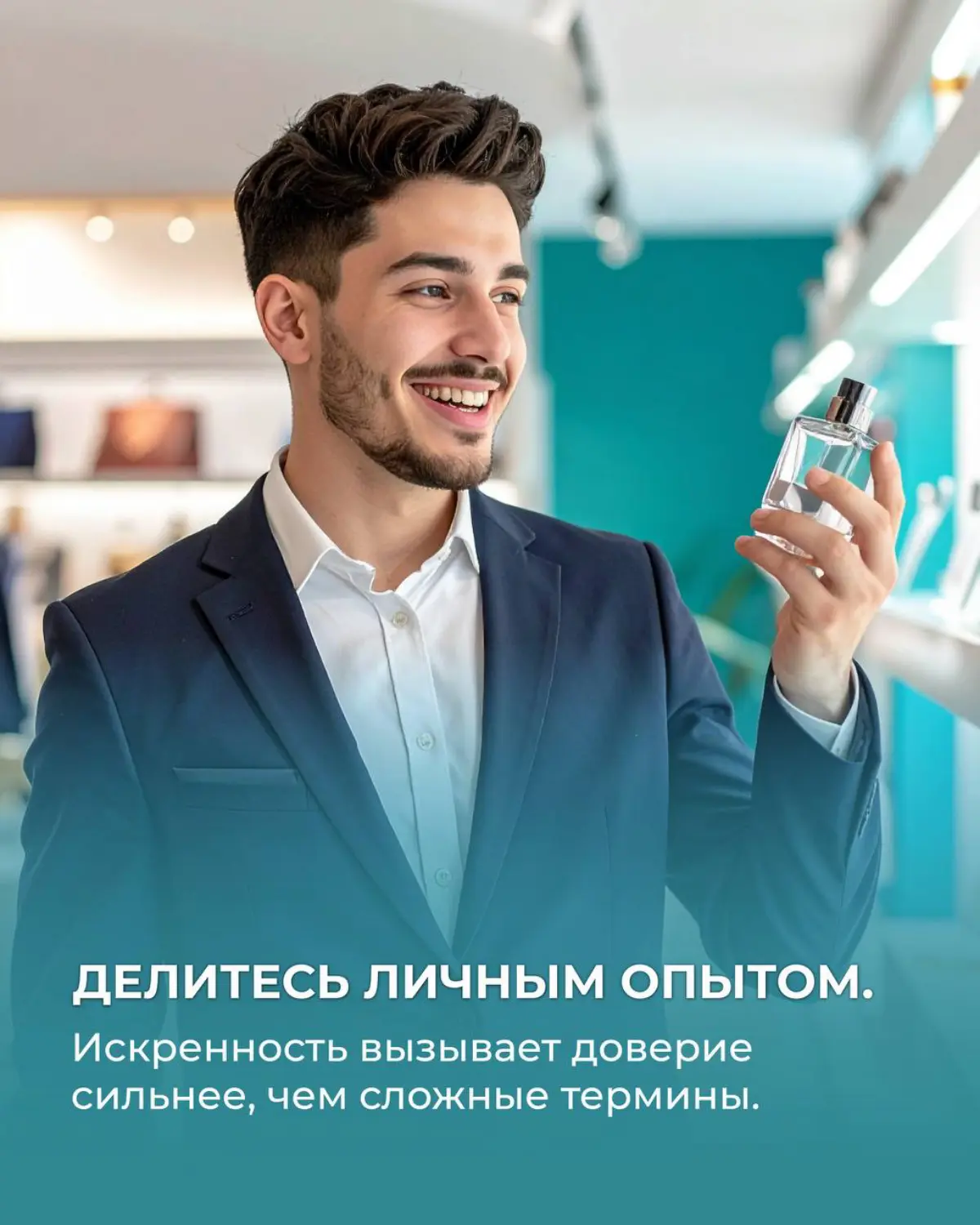 Думаете, чтобы продавать парфюм, нужно быть настоящим знатоком ароматов и помнить сотни разных нот?
А вот и нет — на практике всё куда проще!
Настоящий профессионализм в парфюмерии начинается не с зау... | Сетка — социальная сеть от hh.ru