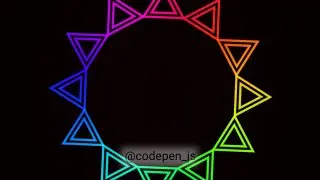 Rainbow Burst — прелоадер. Реализована с помощью CSS и JS
https://codepen.io/danwilson/pen/OJqZvLW | Сетка — социальная сеть от hh.ru