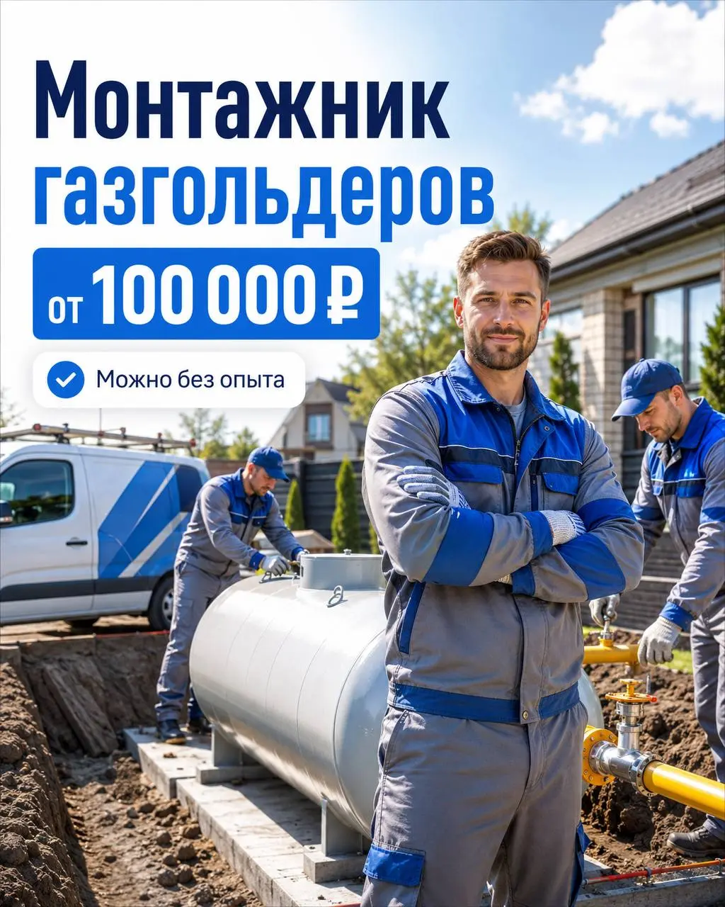 СТАРШИЙ МОНТАЖНИК В МОНТАЖНОЙ БРИГАДЕ
От 100 000₽
Прямой работодатель
• Истра
• Строительство
• @romanovadianaa
Полное описание вакансии размещено в Телеграм и Макс | Сетка — социальная сеть от hh.ru