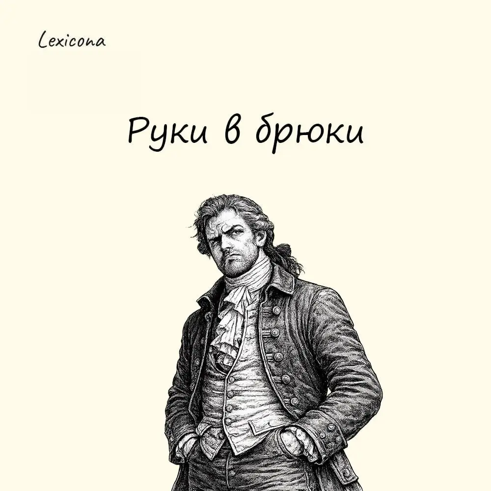 Руки в брюки
Поначалу это кажется невероятным, но до XVIII века в России не знали, что такое карманы. Впервые их увидели у европейцев, которые приезжали в Москву | Сетка — социальная сеть от hh.ru
