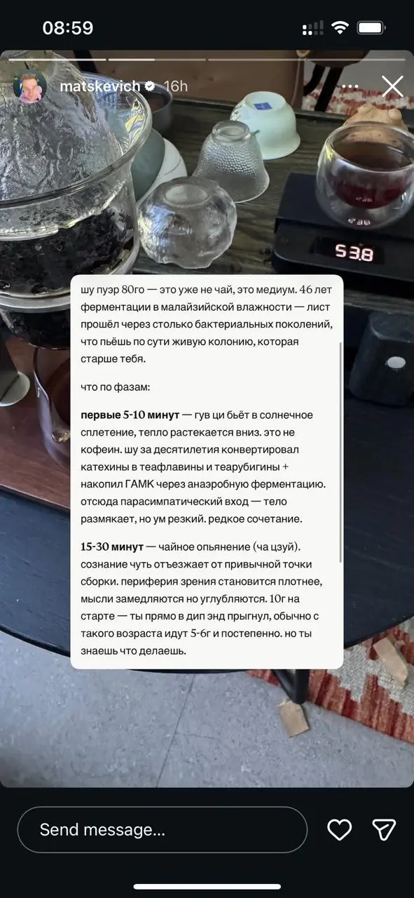 В тему пуэров | Сетка — социальная сеть от hh.ru