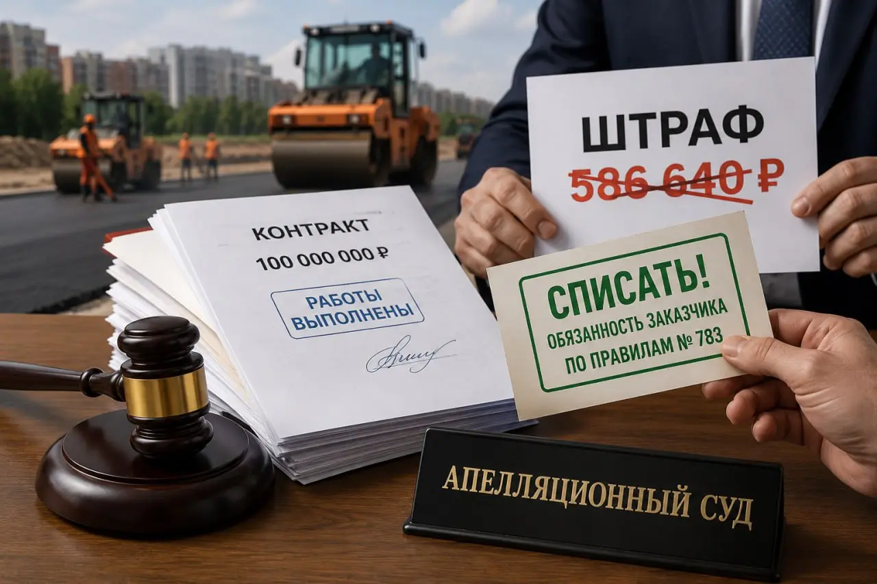 Контракт на 100 млн, работы выполнены, а штраф требуют. Апелляция: заказчик обязан списать
Бюджетное учреждение Омска «УДХБ» и ООО «СтройТраст» заключили контракт на ремонт дороги по ул. 60 лет Победы | Сетка — социальная сеть от hh.ru