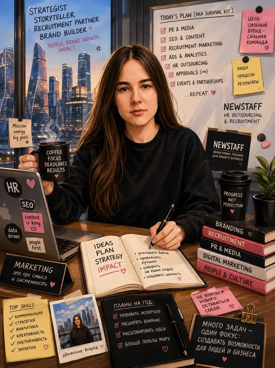 Маркетинг глазами ИИ: strategist, storyteller, brand builder | Сетка — социальная сеть от hh.ru
