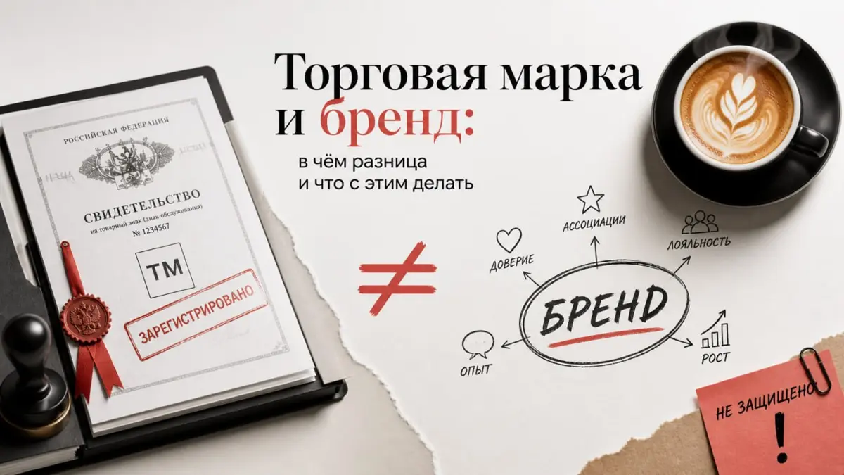 Торговая марка и бренд часто путают, хотя это два разных уровня работы с бизнесом | Сетка — социальная сеть от hh.ru