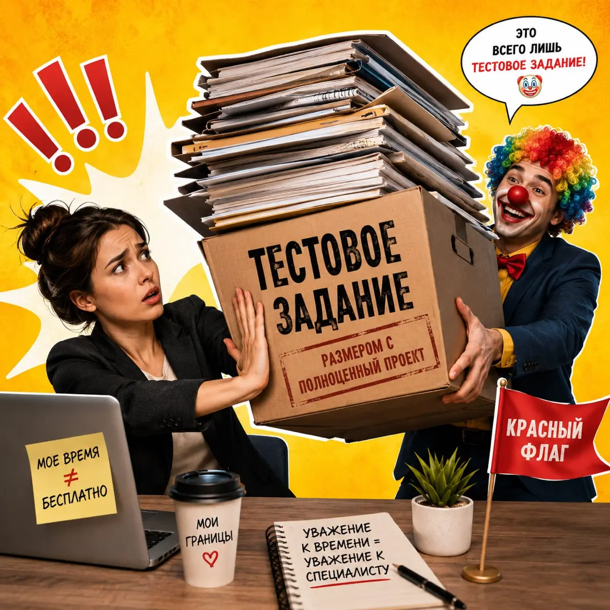Когда вам дают тестовое… размером с рабочий проект 🤡 | Сетка — социальная сеть от hh.ru