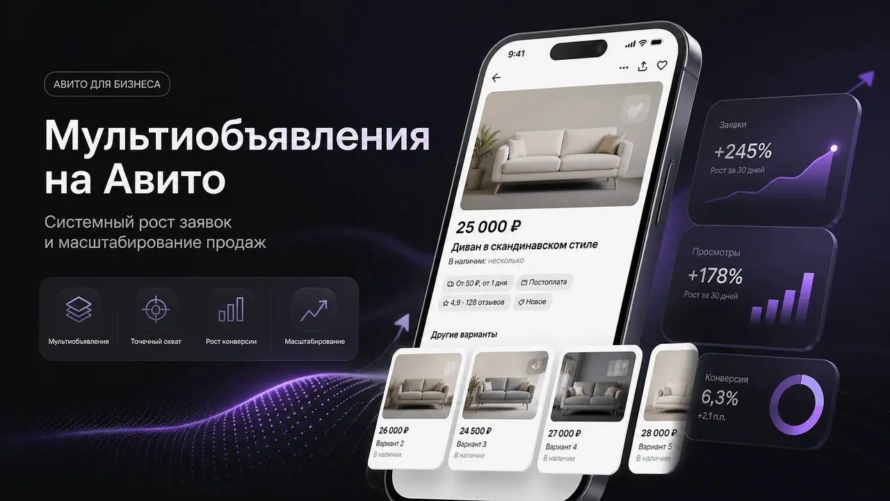Как мультиобъявления на Авито помогают продавать больше
Отдельные объявления под каждый товар часто только усложняют выбор и стратегию продвижения | Сетка — социальная сеть от hh.ru