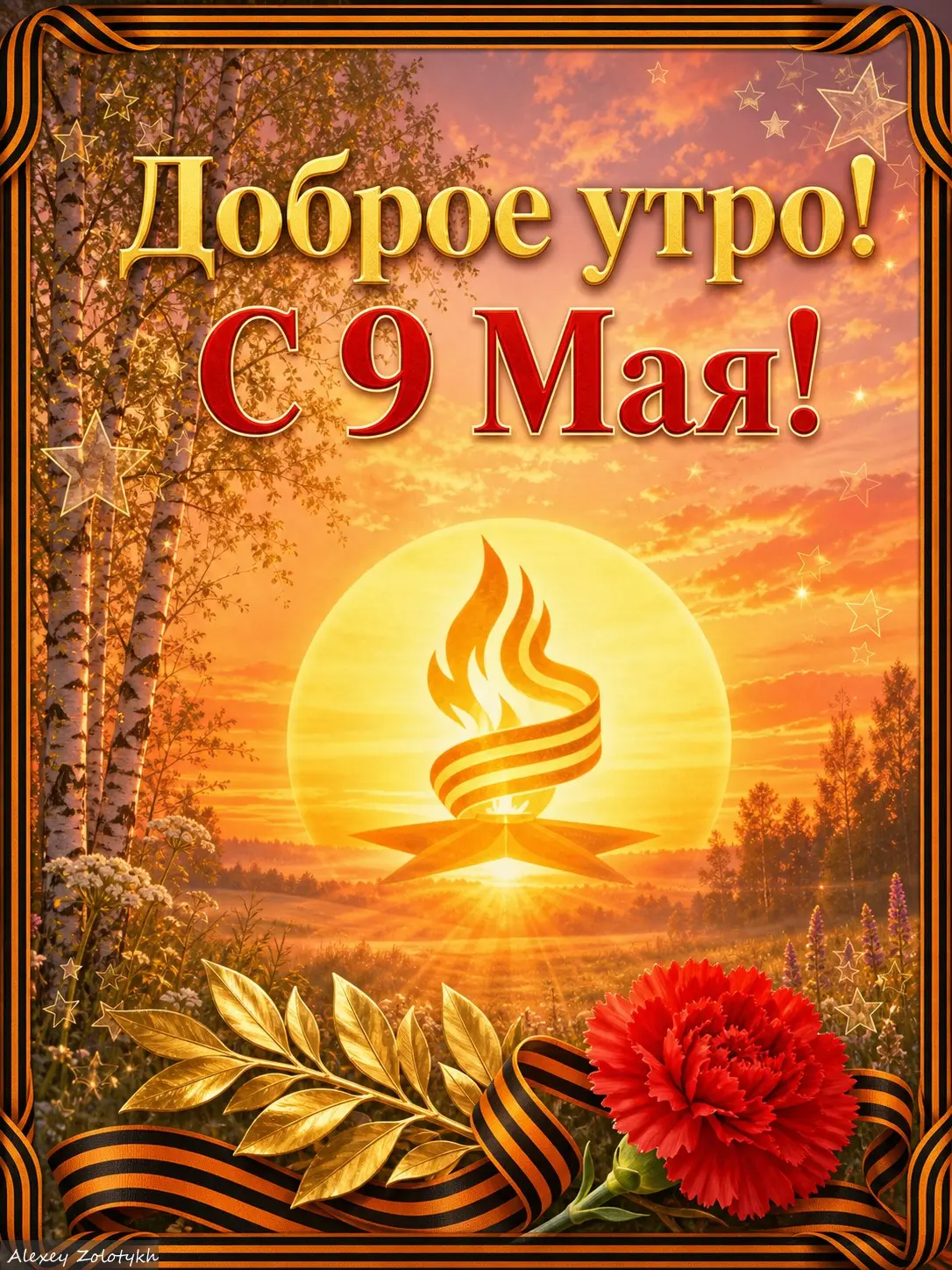 С добрым утром и Днём Победы! 💐🕊️☀️ | Сетка — социальная сеть от hh.ru