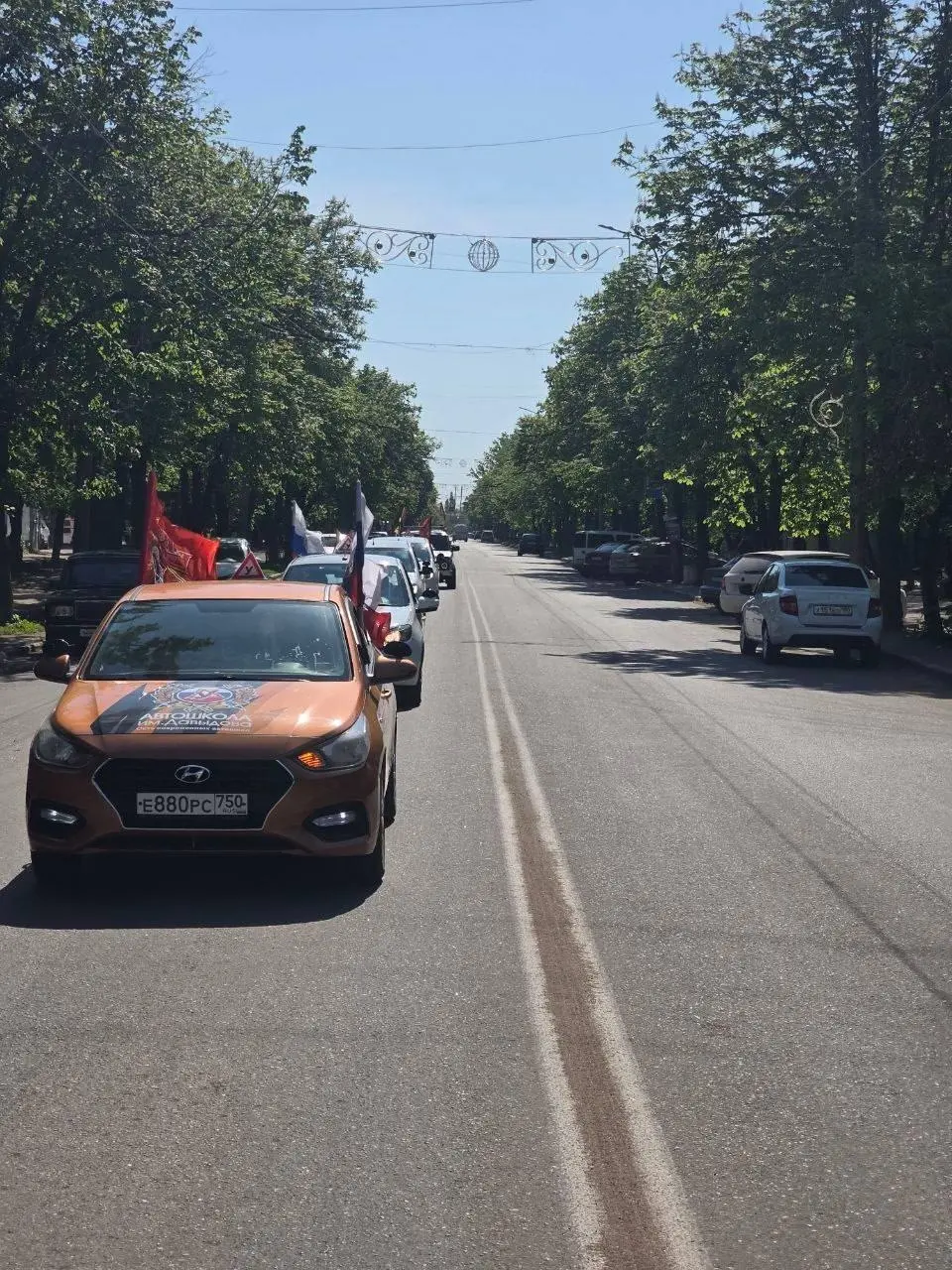 В Горловке прошел автопробег в честь 9 мая | Сетка — социальная сеть от hh.ru