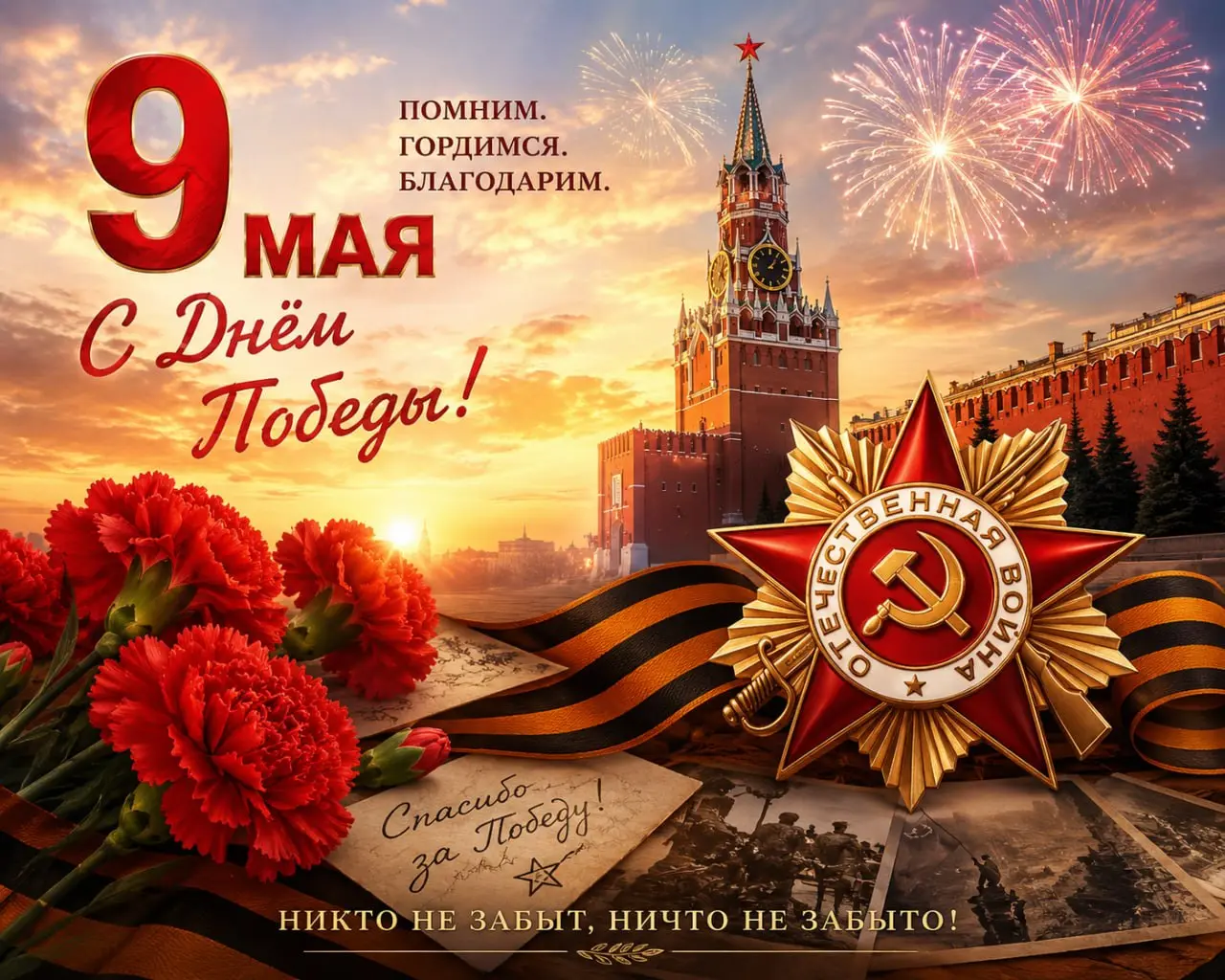 С праздником великой победы!
Никто не забыт, ничто не забыто! | Сетка — социальная сеть от hh.ru