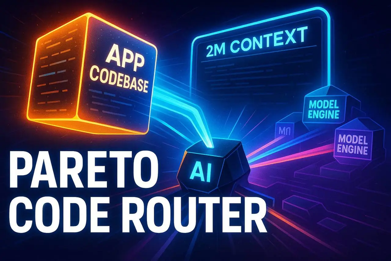 🤖 OpenRouter выкатил Pareto Code Router с контекстом 2 миллиона токенов
В OpenRouter появился интересный зверь для тех, кто любит вайбкодить не по одному файлу, а сразу по половине репозитория | Сетка — социальная сеть от hh.ru