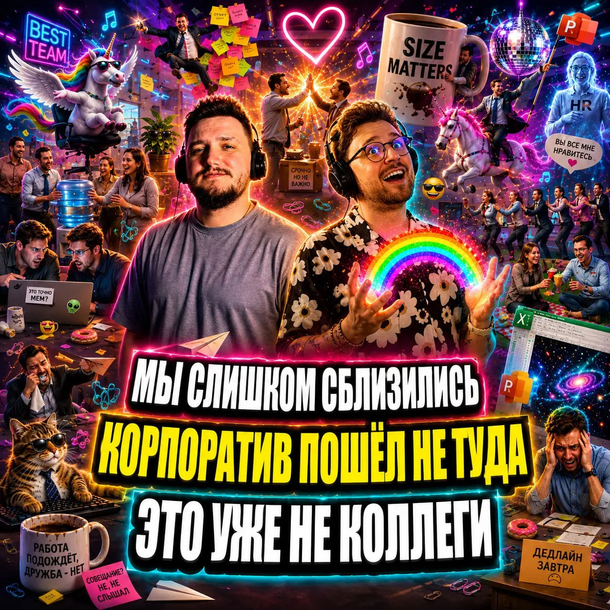 🤝 Дружба на работе: коллеги или друзья? / Конфликт интересов / Опасность токсичных союзов 🤝
В этом выпуске подкаста обсуждаем, можно ли по-настоящему дружить на работе и чем такие отношения заканчиваю... | Сетка — социальная сеть от hh.ru