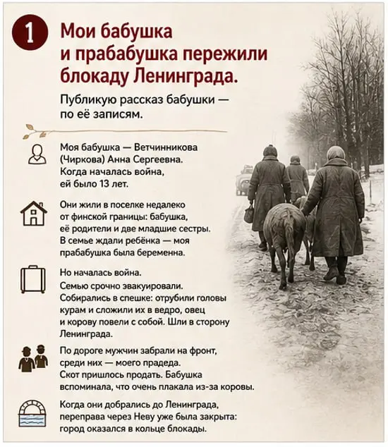 9 мая — это не только праздник, парад и салют. А еще это память о людях, которые пережили голод, страх, потерю близких и смогли выжить. Наших родных и близких | Сетка — социальная сеть от hh.ru
