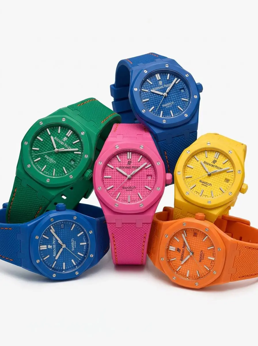 Люксовый я или право имею?
На прошлой неделе Audemars Piguet анонсировали коллабу с массмаркет брендом часов Swatch | Сетка — социальная сеть от hh.ru