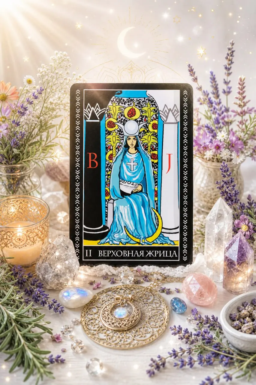 ✨Аркан недели — Жрица.✨
И эта неделя про те моменты, когда внутри уже есть ответ, но вы пока не готовы сказать его озвучить даже себе | Сетка — социальная сеть от hh.ru