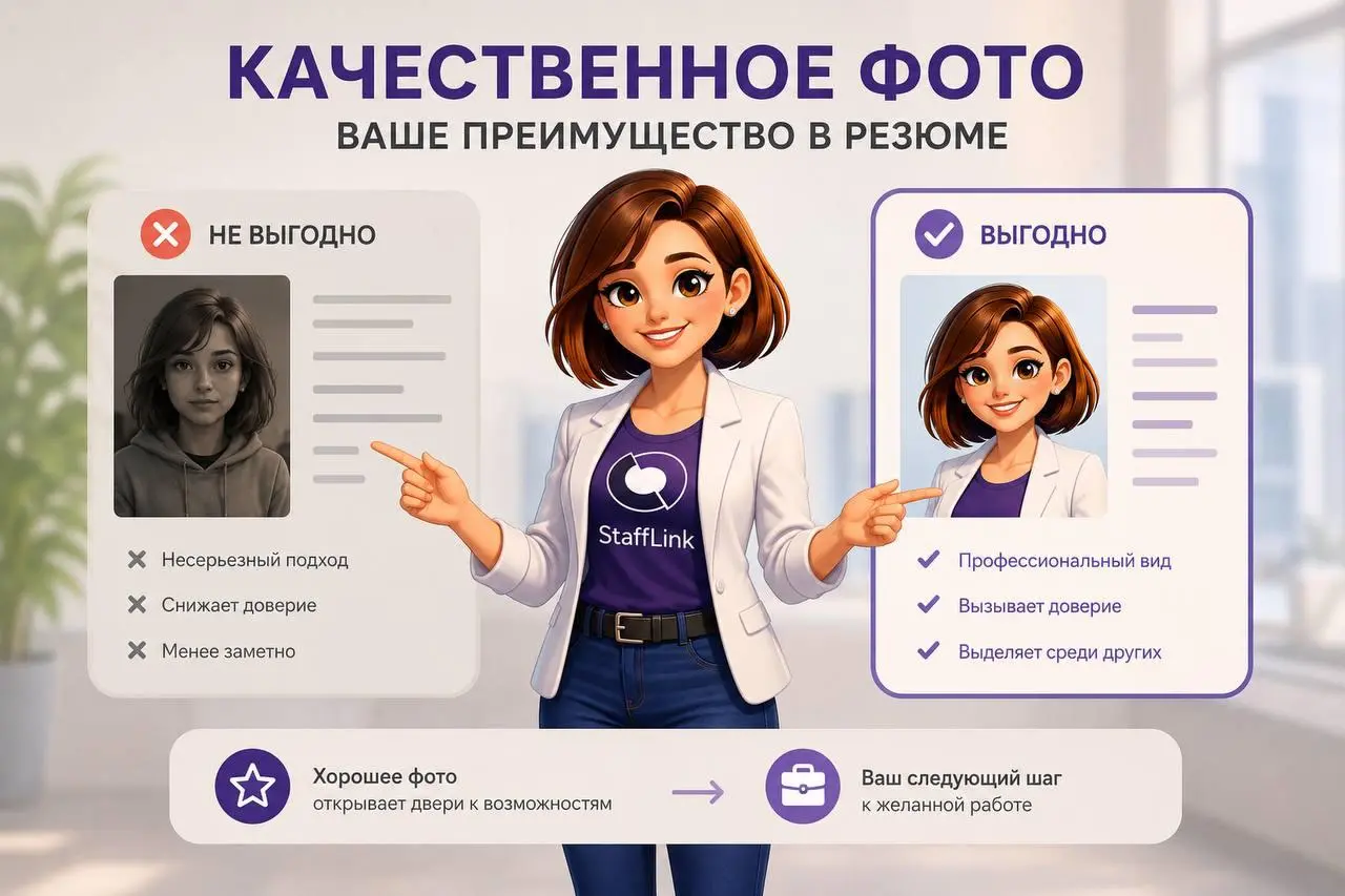 Фото в резюме - это уже половина решения о найме 🤫
Многие работодатели любят говорить: «Мы оцениваем только скилы».
Правда что ли?))
Первое, на что смотрит рекрутер - это ФОТО | Сетка — социальная сеть от hh.ru