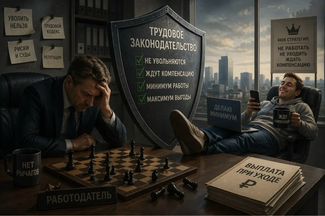 ТК РФ превратил работодателя в заложника | Сетка — социальная сеть от hh.ru