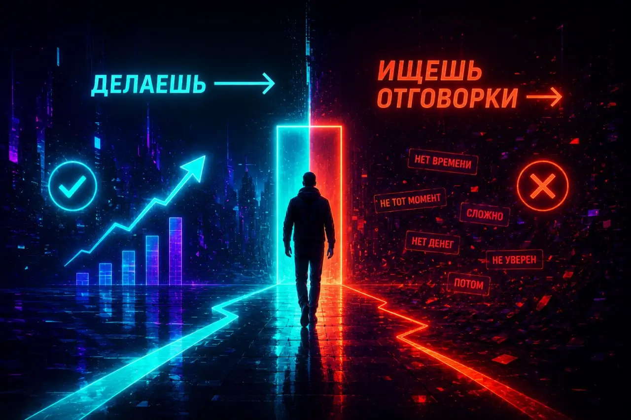 ЕСТЬ ТОЛЬКО ЗДЕСЬ И СЕЙЧАС, ВСЕ ОСТАЛЬНОЕ СЛОВА.
Ты не поверишь, насколько много людей сегодня путают движение с действием.
Они часами обсуждают идеи. Спорят. Доказывают. Ищут идеальный момент | Сетка — социальная сеть от hh.ru