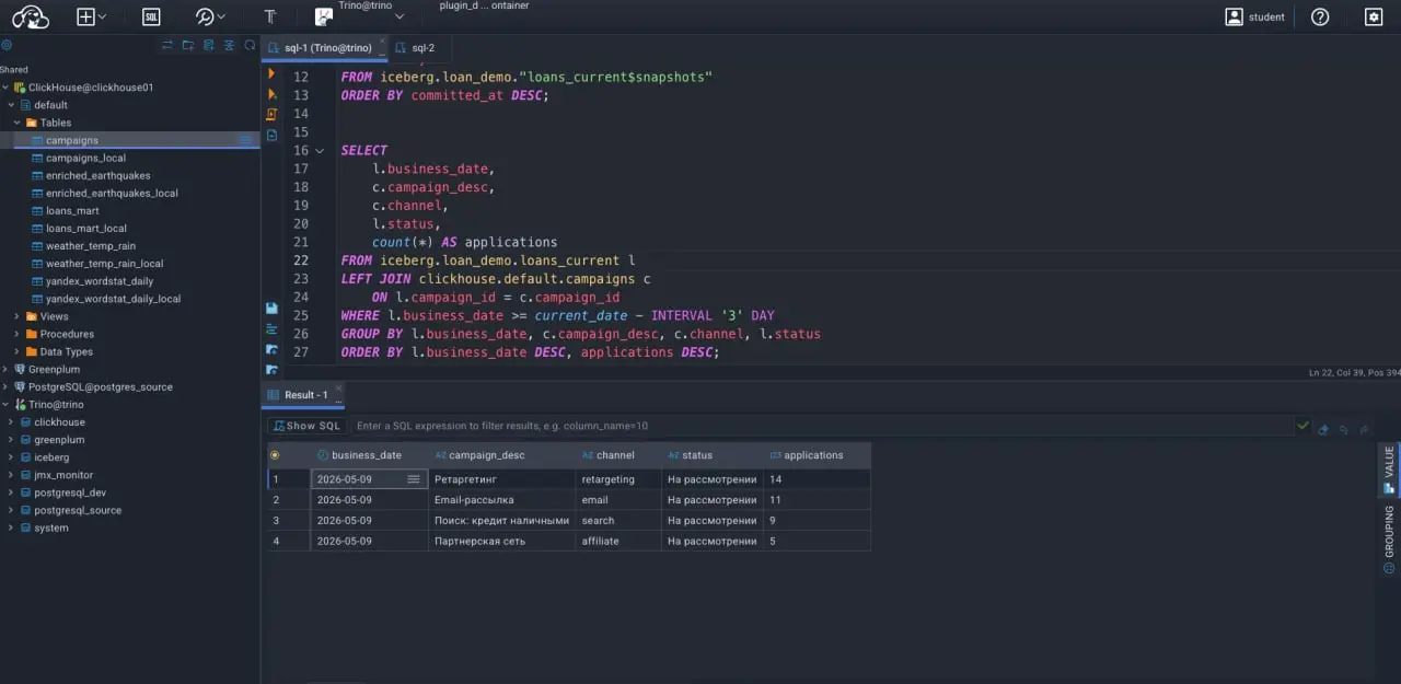 Dbeaver переспал с DataGrip, и у них родилось это
Меня тошнит от Dbeaver с его дизайном от 1993 года. Говорят, что сам Курт Кобейн застрелился именно по этой причине | Сетка — социальная сеть от hh.ru