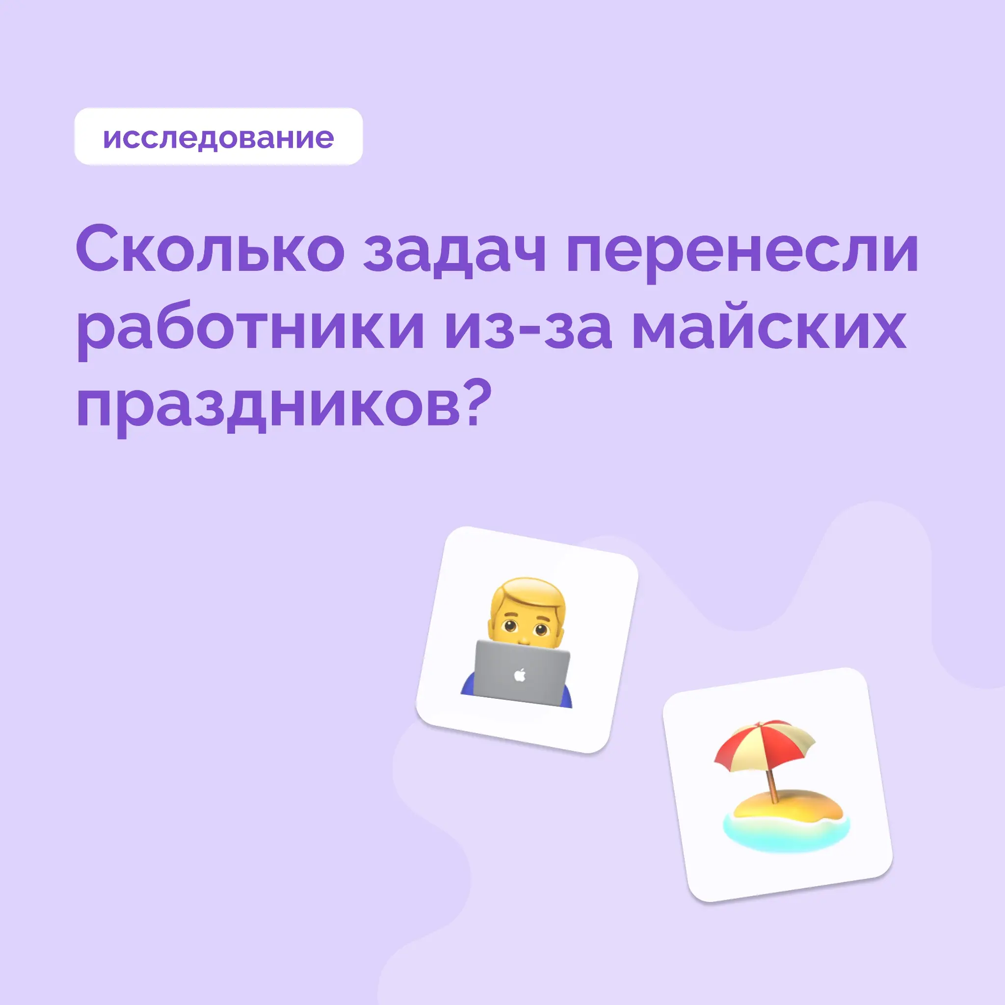 👀 Угадайте, сколько задач было отложено на праздниках | Сетка — социальная сеть от hh.ru