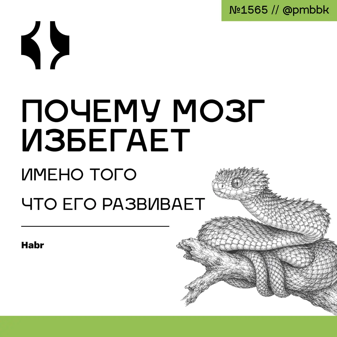 🧠 Почему мозг избегает именно того, что его развивает
Мозг не отражает реальность, а выстраивает её | Сетка — социальная сеть от hh.ru