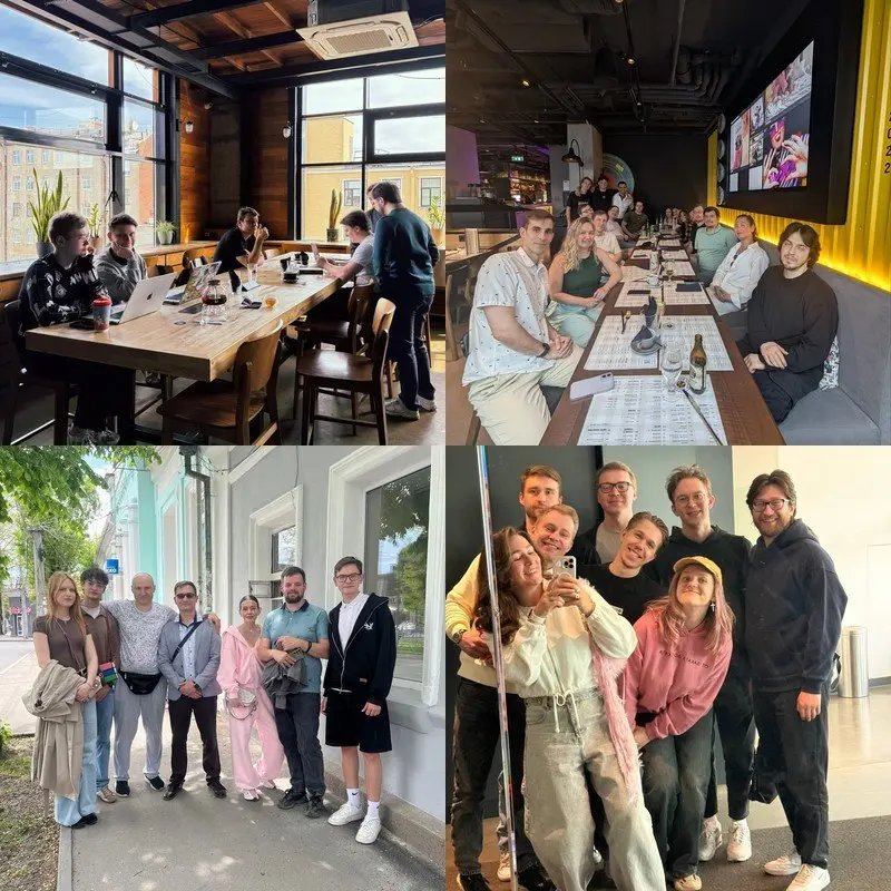 Собрали для вас фотографии встреч с прошедших выходных!
IOS:
🔶 САНКТ-ПЕТЕРБУРГ
IT:
🔶 СИМФЕРОПОЛЬ
🔶 ТАШКЕНТ
MOBILE:
🔶 БЕЛГРАД
🔶 ЕКАТЕРИНБУРГ
🔶 НИЖНИЙ НОВГОРОД
Полезности:
🟢 English Club
🟢 Стань организ... | Сетка — социальная сеть от hh.ru