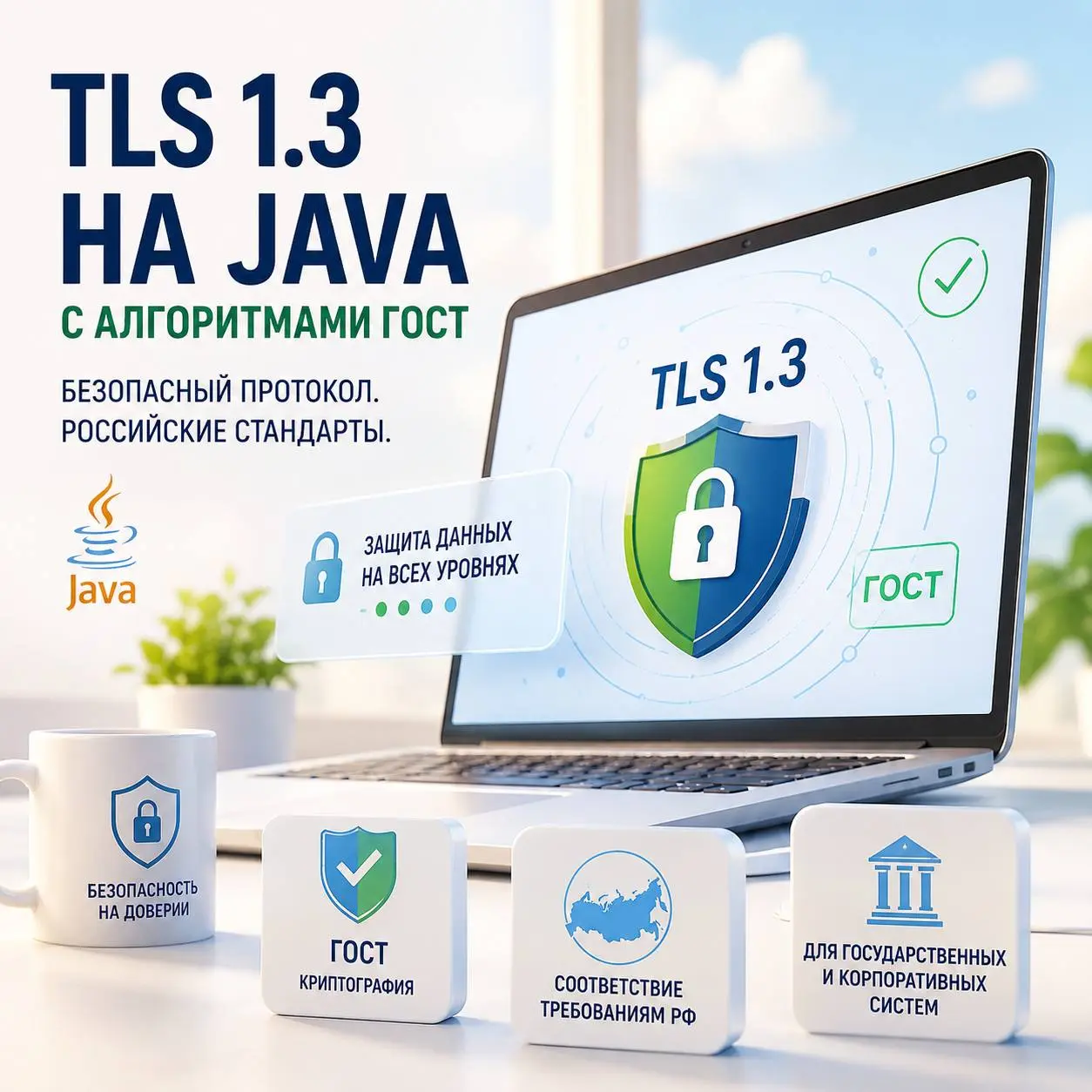 🪙 ☕️ Релиз протокола TLS 1.3 на Java с алгоритмами ГОСТ
Вышел начальный релиз модуля crypto-gost-tls13, реализующего протокол TLS 1.3 с ГОСТ-криптографией в соответствии с RFC 9367 | Сетка — социальная сеть от hh.ru