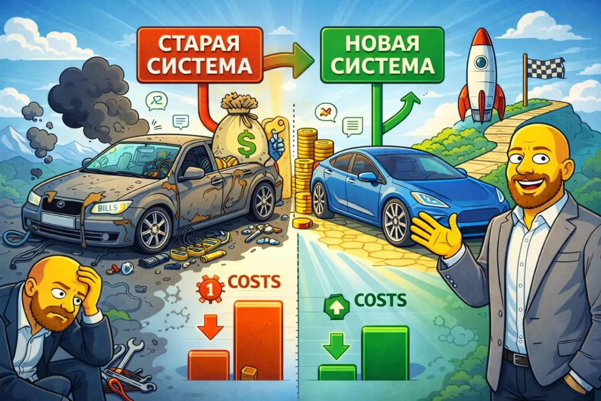 Когда систему уже пора менять | Сетка — социальная сеть от hh.ru