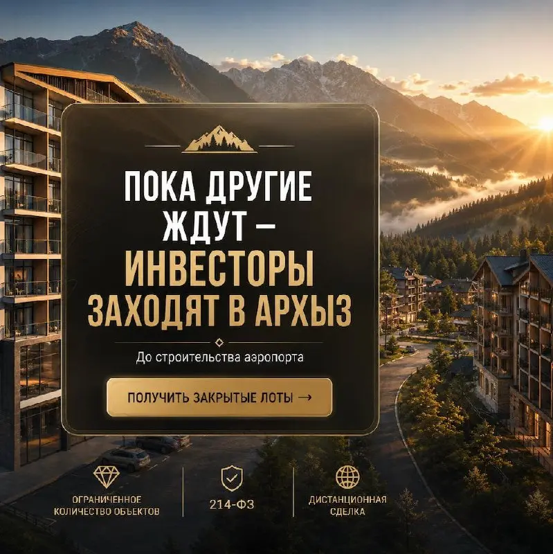 Мой партнерский проект по недвижке, где я вкладываю свой бджет на маркетинг и рекламу.
Направление - инвестиции в недвижимость Архыза | Сетка — социальная сеть от hh.ru