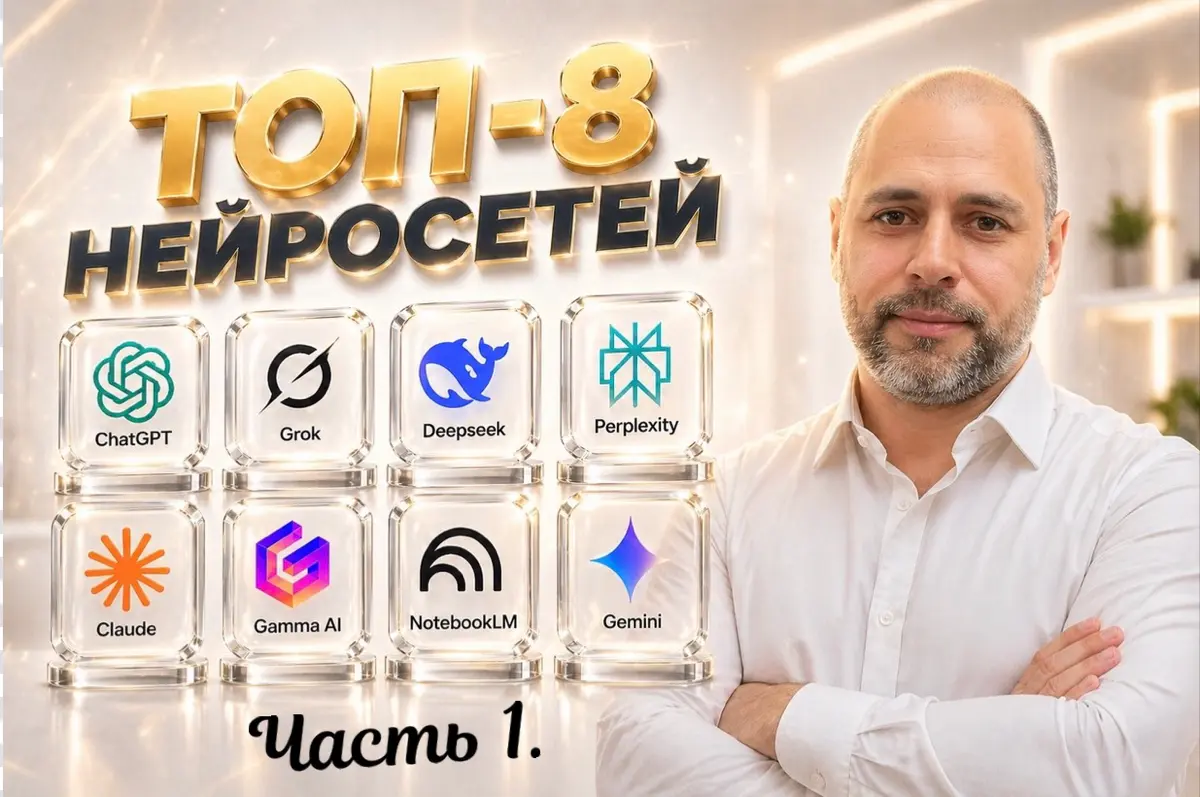 ТОП-8 нейросетей 2026: какую AI-модель лучше выбрать.👨‍💼📈 | Сетка — социальная сеть от hh.ru