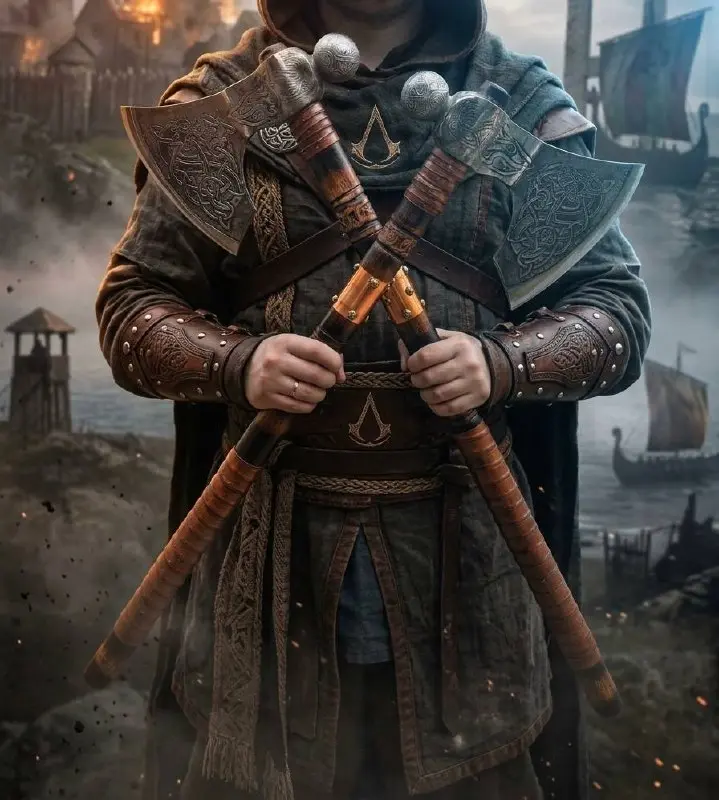 Assassin’s Creed Valhalla - это приключенческая игра с открытым миром, главным героем станет норвежский викинг Эйвор, который ведёт своих собратьев против англосаксонских королевств | Сетка — социальная сеть от hh.ru