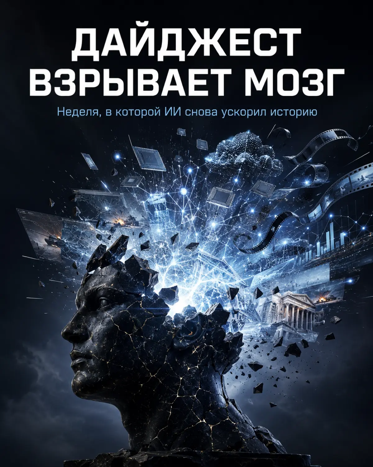 ДАЙДЖЕСТ ВЗРЫВАЕТ МОЗГ
Пока вы спали — мир ИИ перевернулся несколько раз.
Собрал самое мясо. Читать обязательно.
💣 MICROSOFT И OPENAI РАЗОШЛИСЬ
(почти)
27 апреля 2026 — дата, которую запомнят | Сетка — социальная сеть от hh.ru