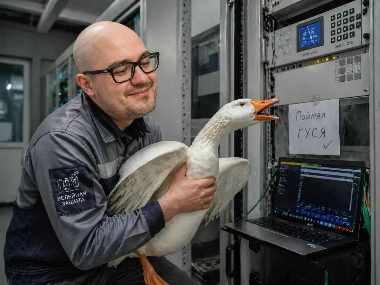 Тот самый момент когда ты поймал гуся!
⚡️ Как работает протокол GOOSE (и почему он так важен в энергетике)
GOOSE (Generic Object Oriented Substation Event) — это один из ключевых протоколов стандарта ... | Сетка — социальная сеть от hh.ru