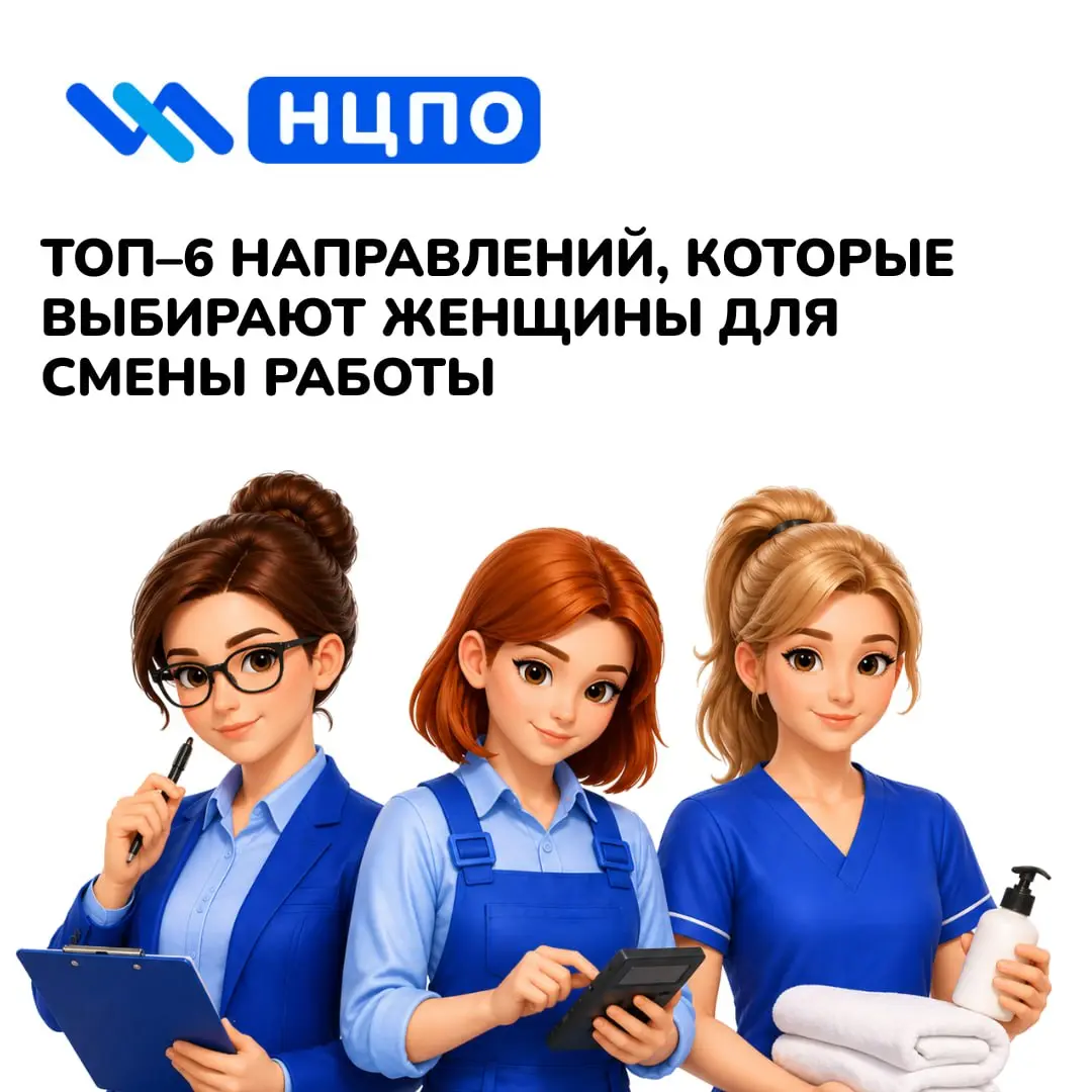 👩 ТОП–6 направлений, которые выбирают женщины для смены работы
Многие женщины меняют профессию не из-за моды, а из-за реальных жизненных причин – желание повысить доход, перейти в более спокойную сфер... | Сетка — социальная сеть от hh.ru